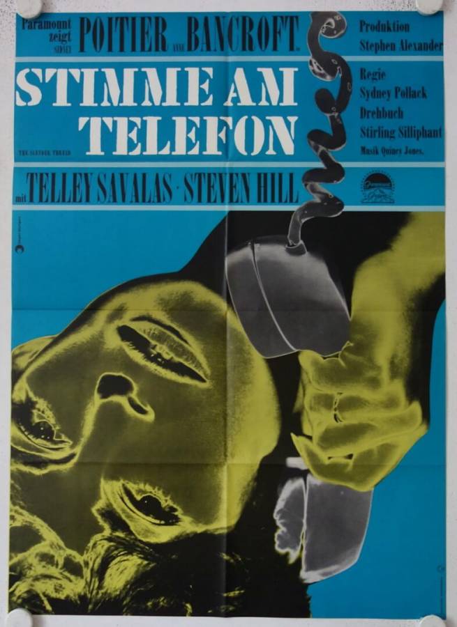 The Slender Thread original release german movie poster