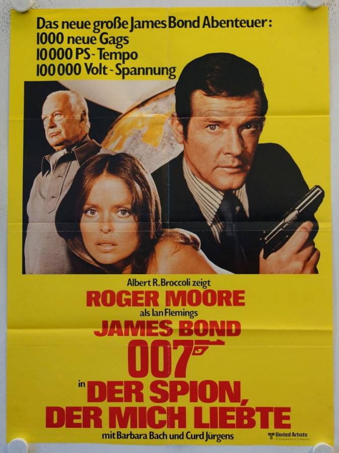 James Bond 007 - Der Spion der mich liebte originales deutsches Filmplakat