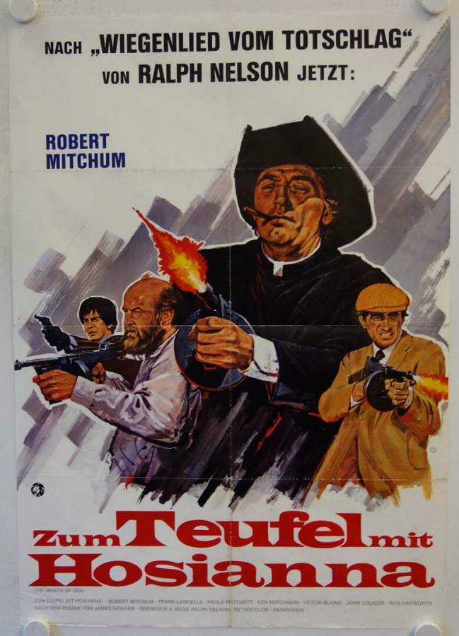 The Wrath of God original release german movie poster