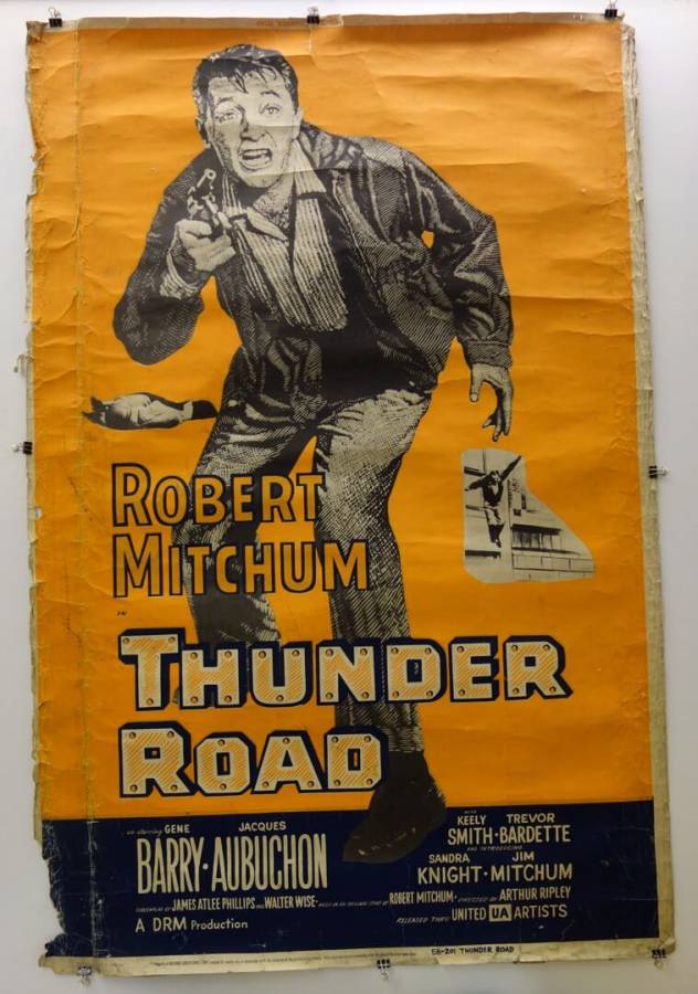 Thunder Road original release US 40x60 movie poster