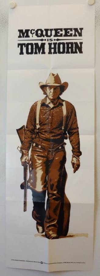 Ich, Tom Horn originales US Door Panel Filmplakat