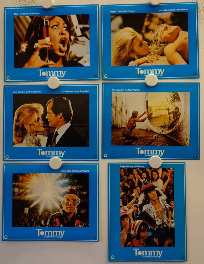 Tommy original release german lobby cards