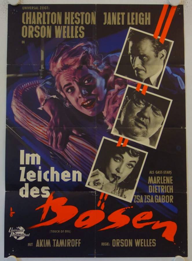 Im Zeichen des Bösen originales deutsches Filmplakat