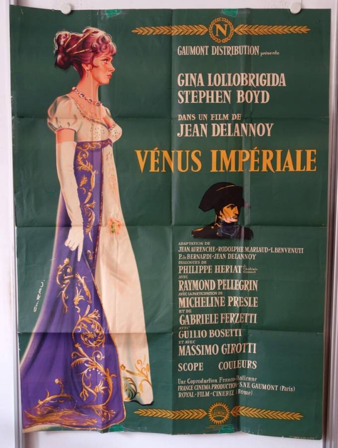Venere Imperiale - Imperial Venus original release large french movie poster