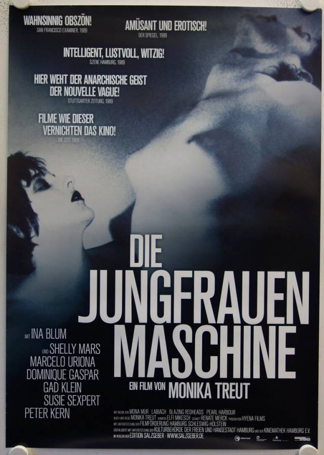 Virgin Machine re-release german movie poster