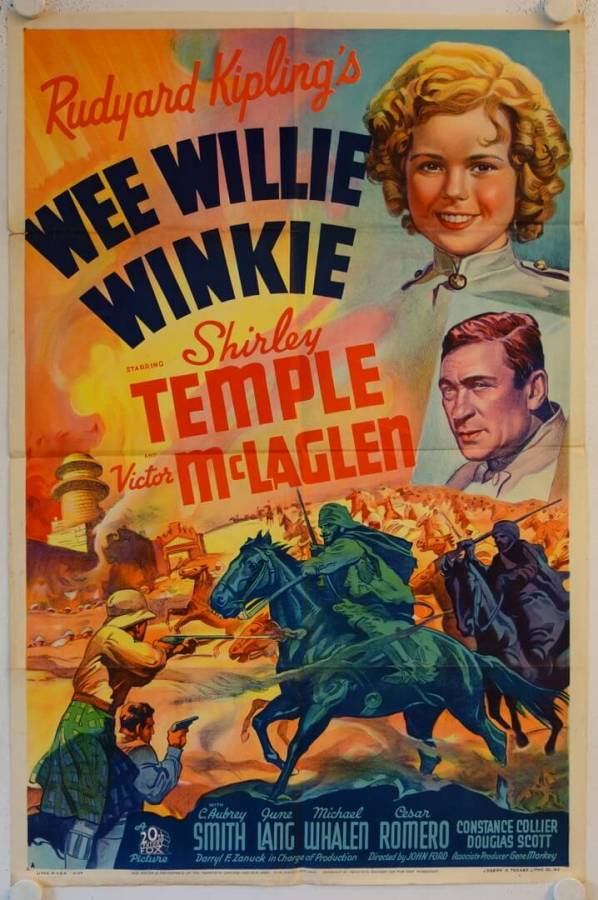 Wee Willie Winkie original release US Onesheet movie poster