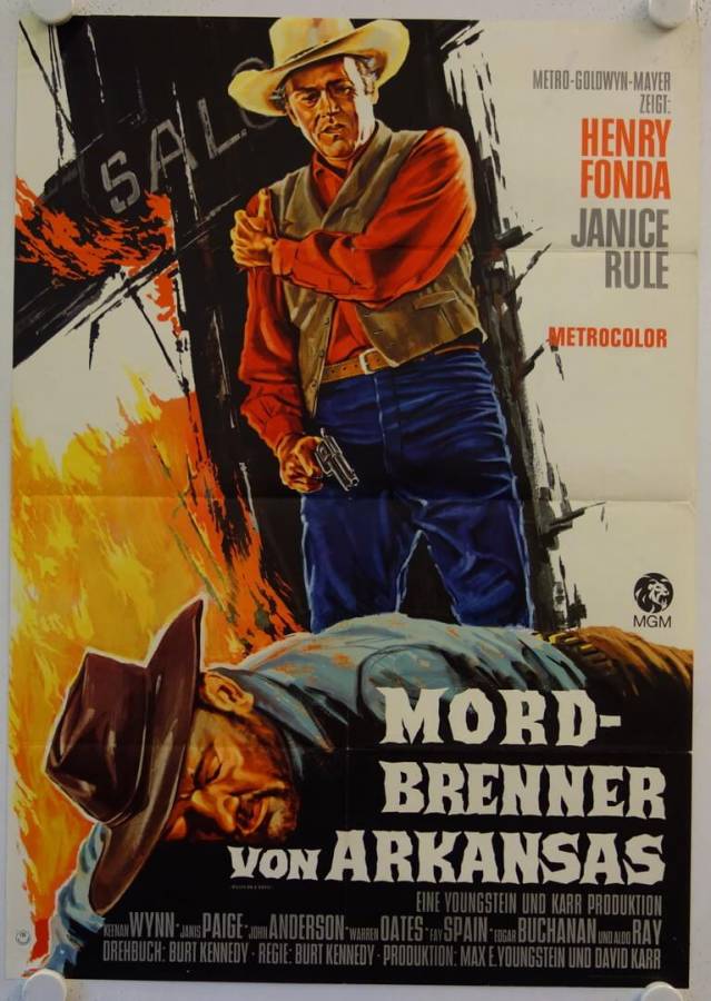 Welcome to Hard Times original release german movie poster