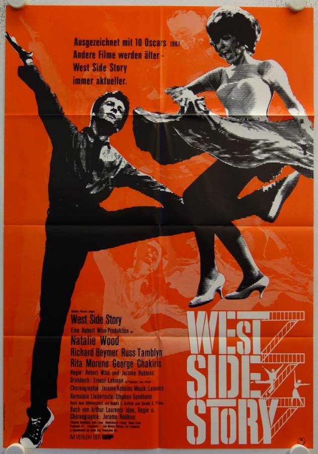 West Side Story re-release german movie poster