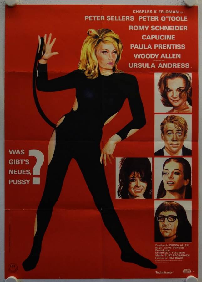 What´s new Pussycat? original release german movie poster