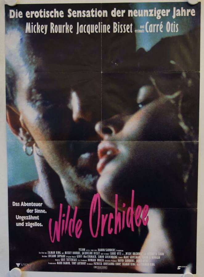 Wild Orchid Original Release German Movie Poster   Wild Orchid 18592 Movieposter.2352 