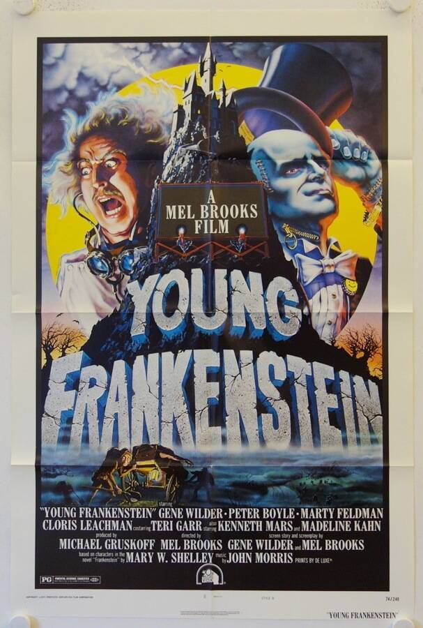 Frankenstein Junior originales US Filmplakat