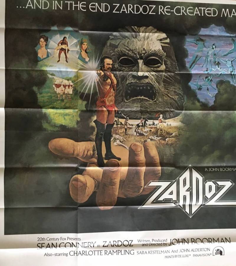 Zardoz originales US Six-Sheet Filmplakat